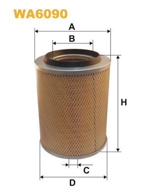 WIX FILTERS Õhufilter WA6090